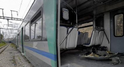 Terrible accidente: Chocan 2 trenes en Túnez; hay casi un centenar de heridos