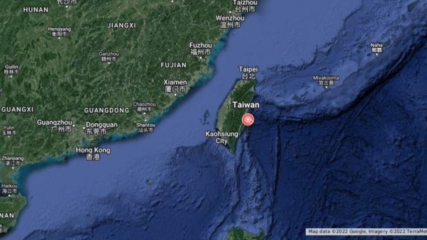 VIDEO: Fuerte sismo sacude Taiwán; magnitud preliminar es de 6.9 grados
