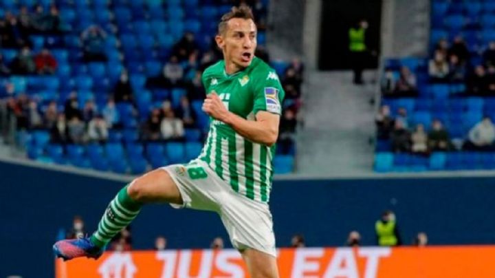 Listo para jugar: Andrés Guardado supera lesión y vuelve a los entrenamientos del Betis