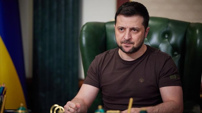 Presiente de Ucrania insiste en aplicar sanciones a Rusia para con ello "restaurar la paz"