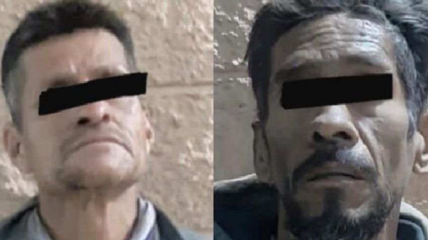 Guaymas: Policías sorprenden a par de sujetos haciendo boquetes en comercio para robar