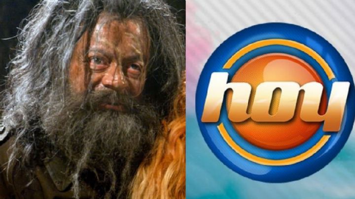 Fue indigente: Tras renunciar a TV Azteca y 'desfigurarse', villano de Televisa aparece en 'Hoy'