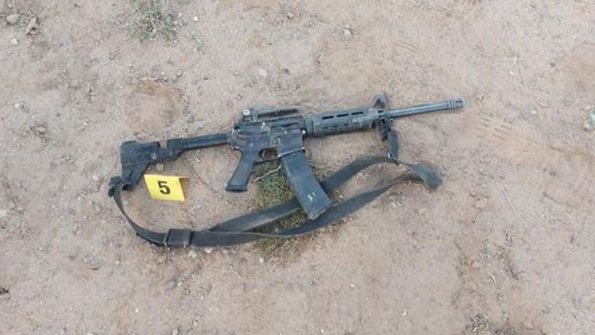 Golpe al crimen: Cuatro sujetos fuertemente armados son asegurados en Caborca