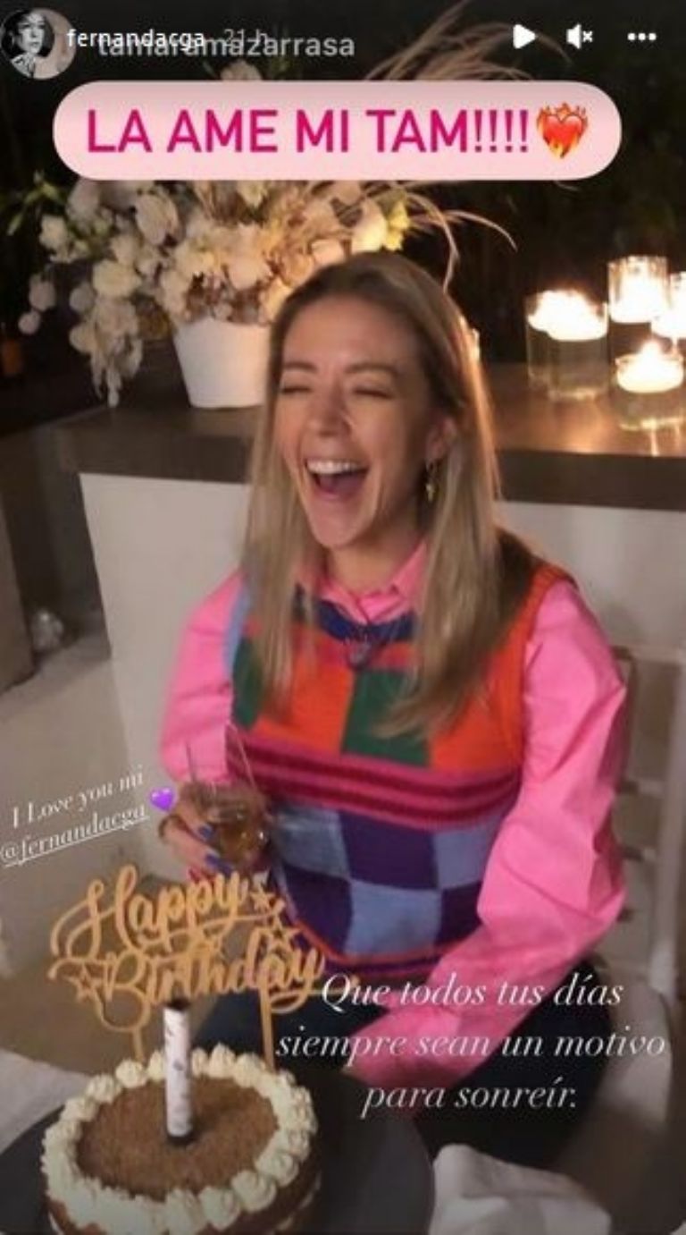 Fernanda Castillo celebra su cumpleaños