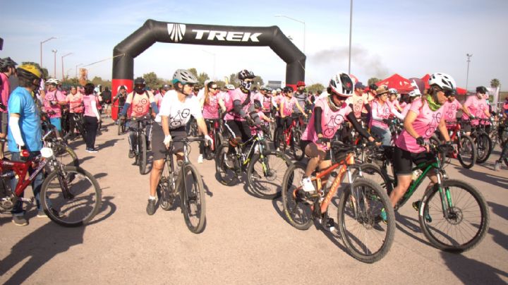 Cajemenses responden de gran manera en la sexta edición del evento 'Pedaleando Contigo'