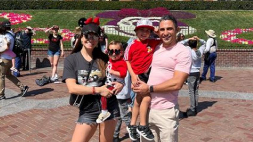 Tania Rincón deja sin palabras a todo Televisa con tiernas FOTOS de su familia en parque Disney