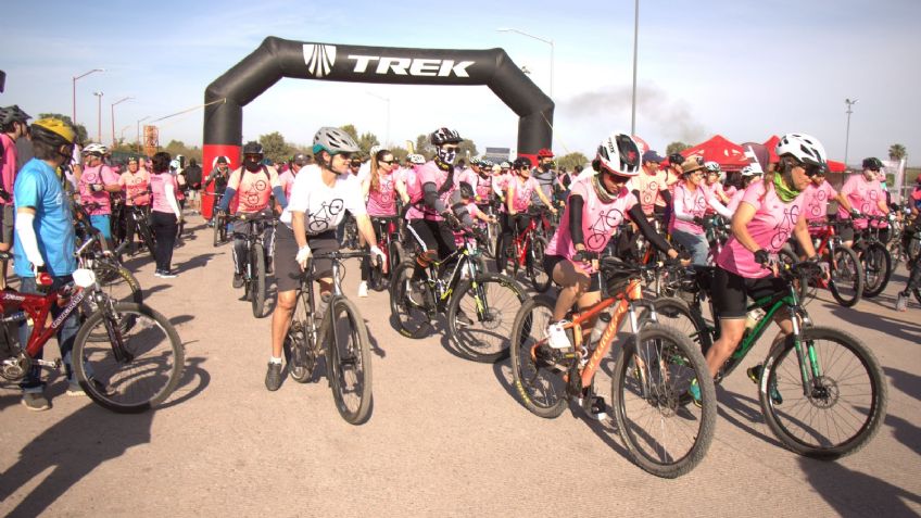 Cajemenses responden de gran manera en la sexta edición del evento 'Pedaleando Contigo'