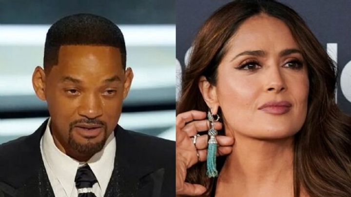 Salma Hayek no se queda callada y le manda 'recadito' a Will Smith tras Los Oscar 2022