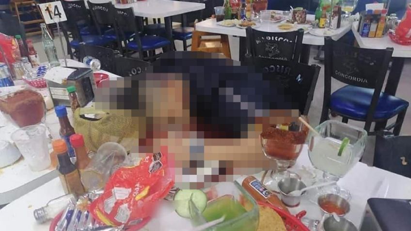 Estaba armado con pistola: Identifican a hombre ejecutado a tiros en restaurante de Sonora