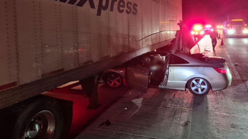 Fatal accidente deja un muerto y un lesionado en la carretera Hermosillo-Guaymas