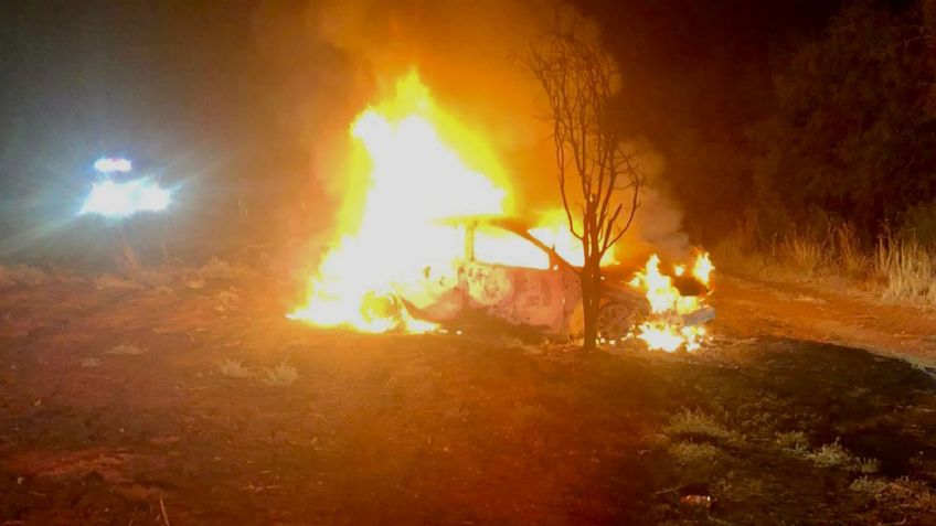 Asesinan y calcinan a elemento policíaco en Fresnillo; iba con él una mujer