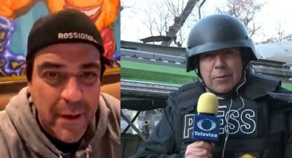 Militares en Ucrania detienen a Lalo Salazar en transmisión en vivo con 'Burro' Van Rankin