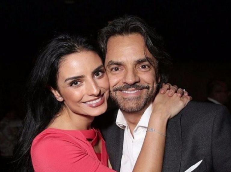 Fotografía de Aislinn y Eugenio Derbez