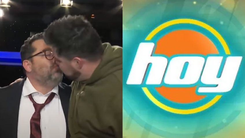 Tras besarse con actor y 14 años en Televisa, conductor abandona 'Hoy' y presentan a su reemplazo