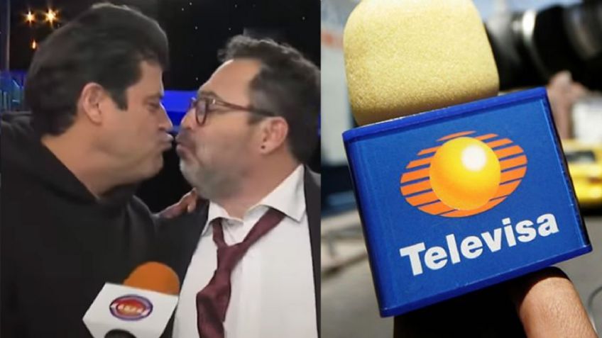 Tras beso gay con actor y 32 años en Televisa, conductor traiciona a 'Hoy' y debuta ¿en TV Azteca?
