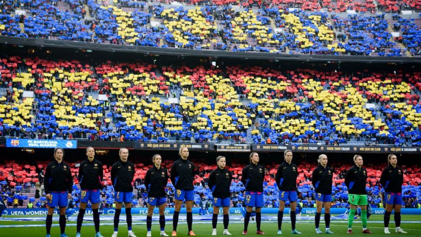 Clásico entre Barcelona y Real Madrid rompe record de asistencia para un partido femenil