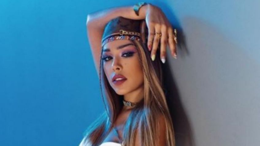 ¿No dejó nada a la imaginación? Danna Paola saca su lado más coqueto con diminuto 'outfit'