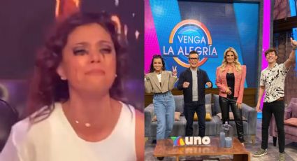 Ahogada en llanto y tras 23 años en TV Azteca, corren a Tábata Jalil en vivo de 'VLA'