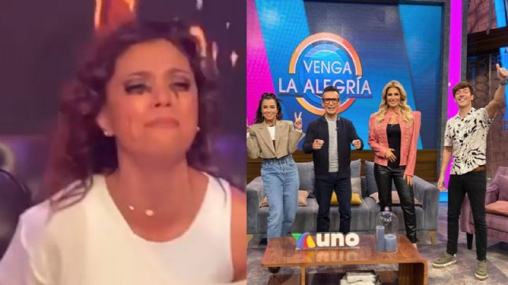 Ahogada en llanto y tras 23 años en TV Azteca, corren a Tábata Jalil en vivo de 'VLA'