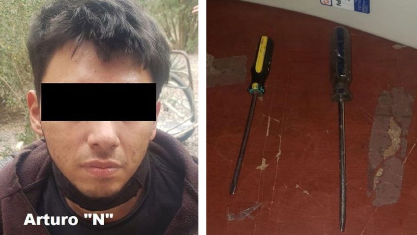 Arturo 'N' es sorprendido robando en casa modelo de la colonia Puerta Real de Hermosillo