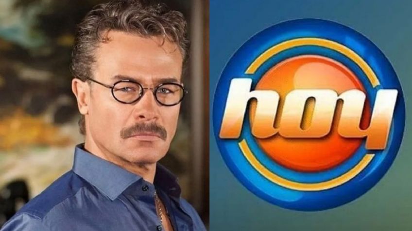 Tras 32 años en Televisa y acabar 'preso', villano de novelas vuelve a 'Hoy' y hunde a 'VLA'