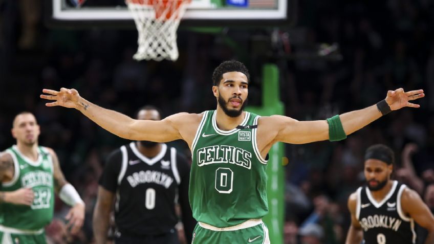 ¡Con la mano caliente! Jayson Tatum anota 54 puntos y los Celtics se imponen ante los Nets