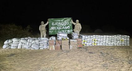 Duro golpe al narcomenudeo: Localizan casi 2 toneladas de 'crystal' en desierto de Sonora