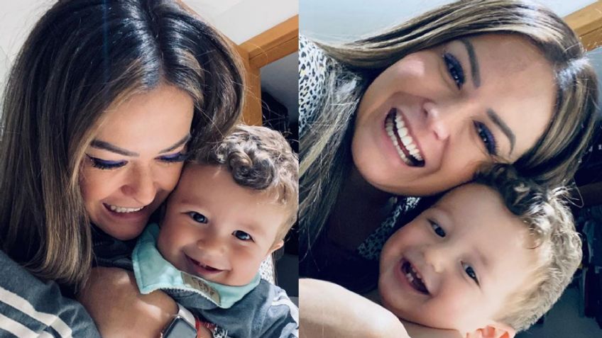 Mariana Echeverría, conductora de Televisa, se escapa a la playa con su bebé y enamora a Instagram