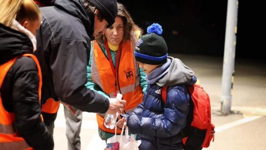 Niño de 11 años emprende viaje solo para ponerse a salvo de la guerra entre Rusia y Ucrania
