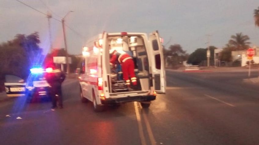 Adulto mayor termina con pierna fracturada tras ser alcanzado por vehículo en Ciudad Obregón