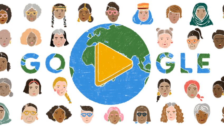 Google se suma a la conmemoración del 8M con este Doodle interactivo