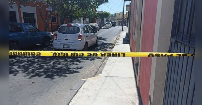 Acordonan el sitio del crimen