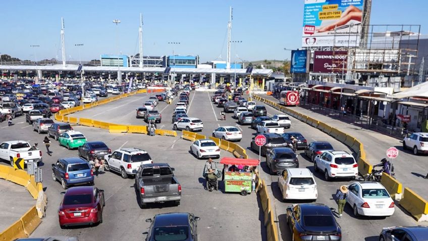 EU reporta incremento en el cruce de ucranianos y rusos por la frontera con México