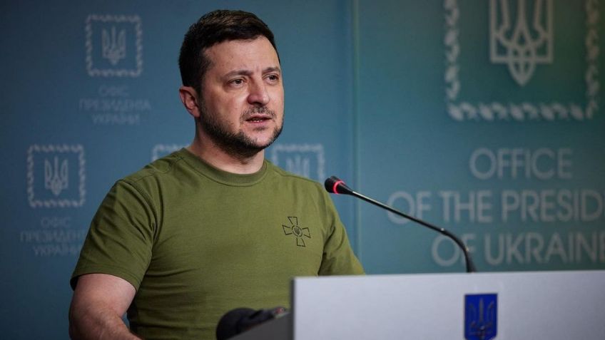 Presidente de Ucrania desmiente haber abandonado el país; comparte su ubicación exacta