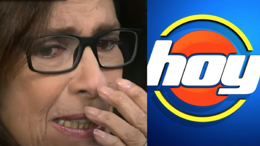 Tras casi morir y años desaparecida de novelas, actriz de Televisa llega a 'Hoy' ahogada en llanto