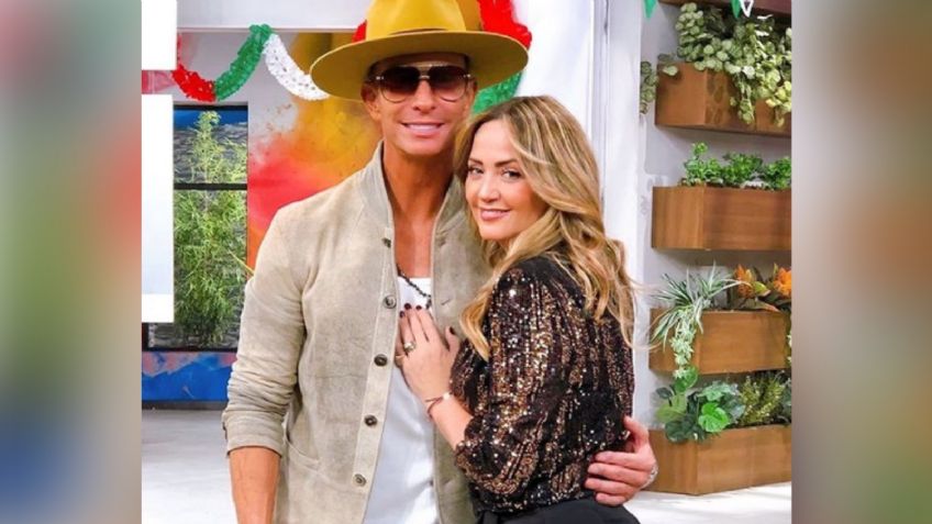 "Contra viento y marea": Andrea Legarreta dedica amoroso mensaje a Erik Rubín a 22 años de su boda