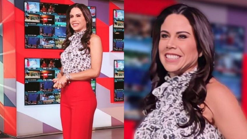 Paola Rojas alegra el día a público de Televisa al lucir curvas con ajustado pantalón: "Me fascinas"