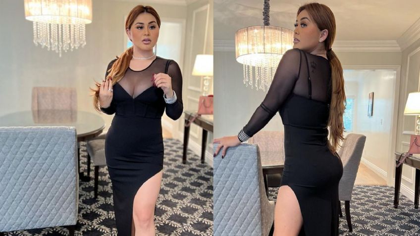 "Las tiene de plástico": Se comen viva a 'Gomita' en Instagram tras lucirse con entallados leggings