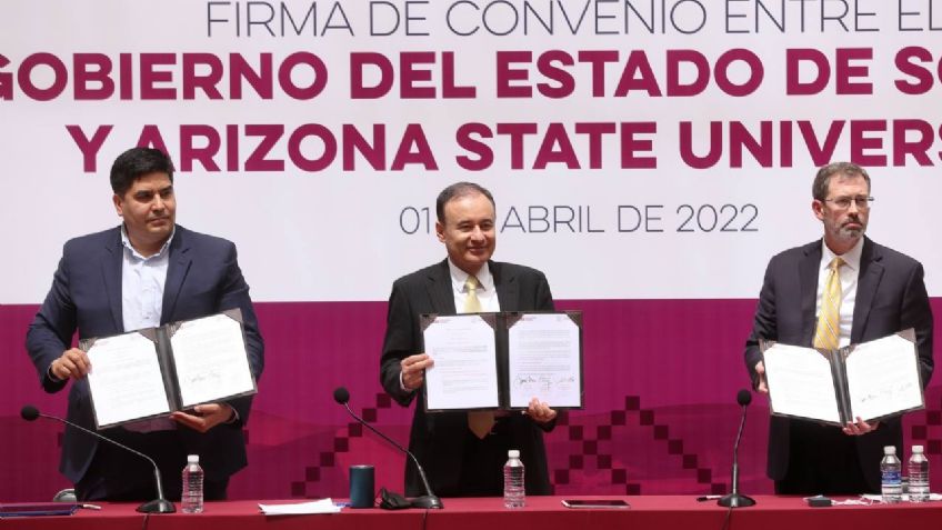 "El trabajo con universidades dará mayor bienestar y oportunidades a nuestro estado": Alfonso Durazo Montaño