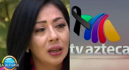 Shock en TV Azteca: Tras 'rechazo' en 'VLA', conductora reaparece de luto y con una gran tristeza