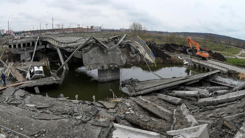 Guerra entre Rusia y Ucrania: En bombardeo, destruyen por completo el aeropuerto de Dnipro