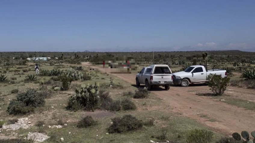 Encuentran siete cuerpos en un predio rústico en Zacatecas; dos eran menores de edad