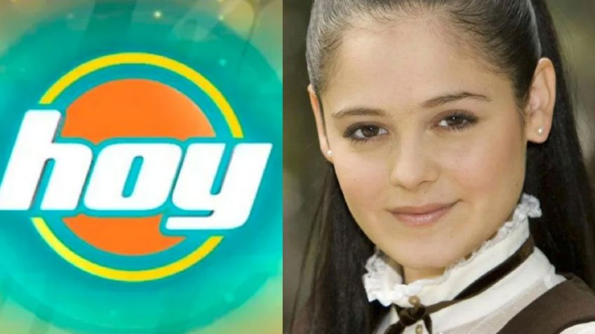 Se queda ciega y subió 20 kilos: Tras 13 años retirada, exprotagonista de Televisa aparece en 'Hoy'