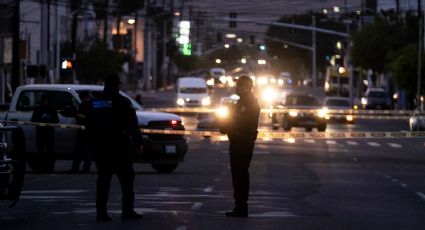 Tras fuerte persecución, pistoleros acribillan a automovilista en el centro de Caborca