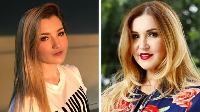 Melenie Carmona: La hija de Alicia Villarreal luce sus encantos con pequeño bañador azul