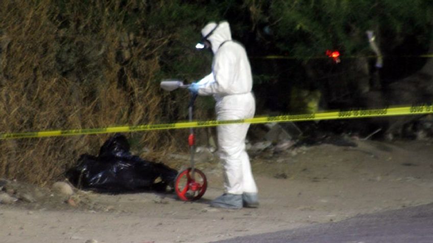 Abandonan cuerpo 'embolsado' en el Valle del Yaqui; fue encontrado por lugareños