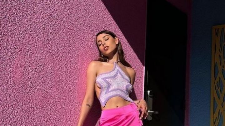 Danna Paola sube FOTO con diminuto bañador y sus fans explotan: "Necesita un psiquiatra"