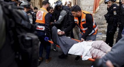 En plena Pascua: Palestinos se enfrentan a policías israelíes; autoridades reportan 20 heridos