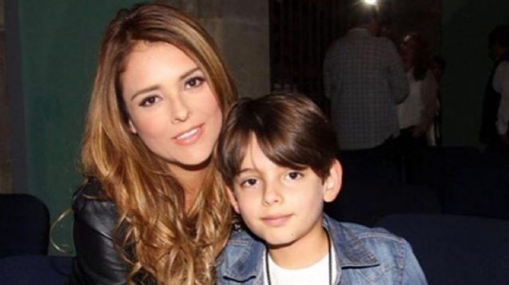 Tras recibir sesiones de quimioterapia, querida actriz impacta tras reaparecer así con su hijo