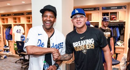Invitado de lujo: Julio Urías y los Dodgers reciben la visita del actor Denzel Washington